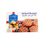 24 Beef Burgers 1200g